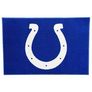 Officially Licensed NFL Indianapolis Colts Floor Mat Rug, 19" x 30"
